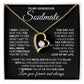to My Soulmate Necklace from Husband, Necklaces for Wife from Husband, to My Soulmate Necklace for Women, Soulmate Jewelry for Wife Valentine Jewelry Gifts for Wife Birthday Gifts from Husband Forever Love