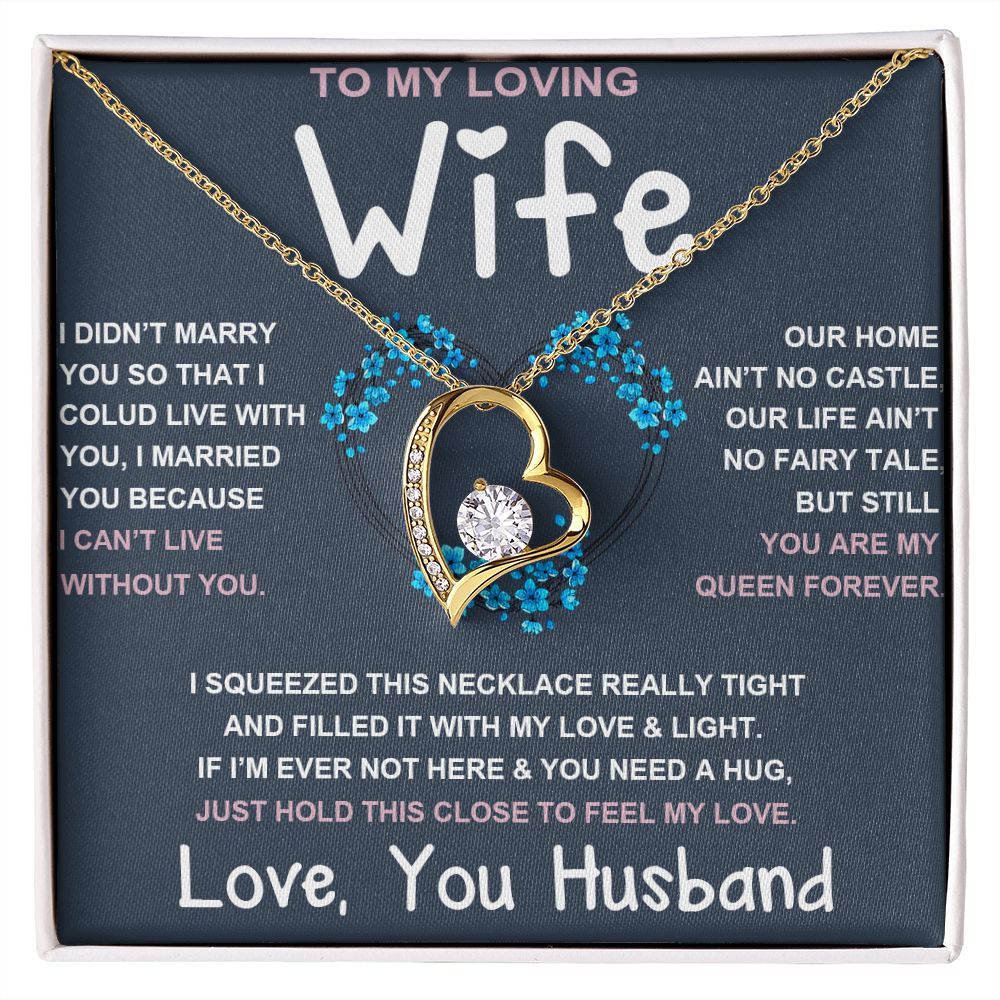 Soulmate Necklace For Women, To My Future Wife, Soulmate Gifts For Her, Future Wife Necklace, Necklaces For Girlfriend, To My Wife Necklace, Wife Necklace From Husband Necklace Message Card and Gift Box Styles on Birthday, Christmas, Valentine Forever Lov