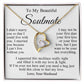 Soulmate Necklace Gift From Husband, Wedding Anniversary Romantic Gifts for Wife from Husband, Soulmate Birthday Gifts Message Card and Necklace Gifts Box Gift Box Styles on Birthday, Wedding, Anniversary, Valentine Forever Love