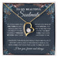 To My Beautiful Soulmate Necklace, Love Necklace for Girlfriend, Wife Gift, Soulmate Jewelry, Soulmate Necklace, Future Wife Gift, Necklace for Wife from Husband Necklace Message Card and Gift Box Styles on Birthday, Christmas, Wedding, Anniversary Foreve