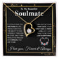Beautiful Soulmate Necklace My Last Everything, Promise Necklace For Her, Fiance Gifts For Her, Wedding Valentine Gifts For Future Wife With Message Card Box LED, Soulmate Necklace For Women, To My Wife Necklace Forever Love