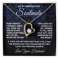 Soulmate Necklace Gifts from Husband, Wedding Gifts for Wife from Husband, Wife Valentine Gifts from Husband, To My Wife Necklace Message Card and Necklace Gifts Box Gift Box Styles on Birthday, Wedding, Anniversary, Valentine Forever Love