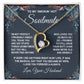 Soulmate Necklace Gifts from Husband, Anniversary Gifts for Wife from Husband, Wife Valentine Gifts from Husband, To My Wife Necklace Message Card and Necklace Gifts Box Gift Box Styles on Birthday, Wedding, Anniversary, Valentine Forever Love