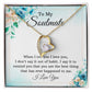 To My Soulmate, To My Wife Necklace, Wife Necklace, Wife Gift, WIfe Gift From Husband, Happy Anniversary, Meaningful Necklace Message Card and Gift Box Styles on Birthday, Christmas, Anniversary Forever Love