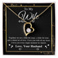 Valentine Gifts To My Soulmate Necklace Gifts for Wife from Husband, Soulmate Anniversary, Gift for Soulmate Necklace Message Card and Necklace Gift Box Gift Box Styles on Birthday, Wedding, Anniversary, Valentine Forever Love