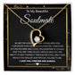 To My Beautiful Soulmate Necklace Gifts for Wife from Husband, Wife Valentine Gifts, Gift for Wife, Message Card and Necklace Gift Box Gift Box Styles on Birthday, Wedding, Anniversary, Valentine Forever Love