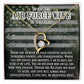 Couples Gifts, Air Force Wife Necklace Gifts From Husband, Wedding Anniversary Jewelry For Wife From Husband, Wife Birthday From Husband, To My Beautiful Wife Girlfriend Message Card and Gift Box styles On Birthday, Christmas, Anniversary  Forever Love