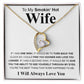 Gifts For Wife Birthday Gifts From Husband Necklace Valentines Day, Necklace for Future Soulmate, Wedding Anniversary Jewelry for Wife Necklace Gifts from Husband - Soulmate Gift Necklace with Message Card and Gift Box Forever Love