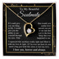Soulmate Necklace Gift for Her, Soulmate Jewelry, Necklace for Future Wife, Valentine Jewelry for Wife Necklace Gifts from Husband - Soulmate Gift Necklace with Message Card and Gift Box Forever Love