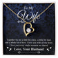 Valentine Gifts To My Soulmate Necklace Gifts for Wife from Husband, Wife Anniversary Gifts, Gift for Soulmate Necklace Message Card and Necklace Gift Box Gift Box Styles on Birthday, Wedding, Anniversary, Valentine Forever Love