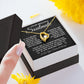 To My Beautiful Soulmate Necklace Gift for Her, Soulmate for Wife Birthday Gifts from Husband, Valentine Jewelry for Women, Soulmate Gifts, Message Card and Necklace Gifts Box Gift Box Styles on Birthday, Wedding, Anniversary, Valentine Forever Love