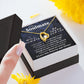 To My Soulmate Necklace To My Future Wife Necklace Gifts, Promise Necklace For Her, Fiance Gifts For Her, Valentine Necklace Gifts For Soulmate From Husband With Message Card Box LED, Soulmate Necklace For Women, To My Wife Necklace Forever Love