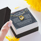 To My Beautiful Soulmate Necklace Gift for Her, Soulmate for Wife Valentine Gifts from Husband, Birthday Jewelry for Women, Soulmate Gifts, Message Card and Necklace Gifts Box Gift Box Styles on Birthday, Wedding, Anniversary, Valentine Forever Love