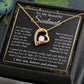 Soulmate Necklace Gift for Her, Soulmate Jewelry, Necklace for Future Wife, Valentine Jewelry for Wife Necklace Gifts from Husband - Soulmate Gift Necklace with Message Card and Gift Box Forever Love