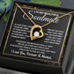 To My Beautiful Soulmate Necklace, Soulmate Jewelry For Women, Wife Necklace From Husband, Wife Gifts Necklace For Wife, Soulmate Gifts For Her, To My Future Wife Necklace Soulmate Forever Love
