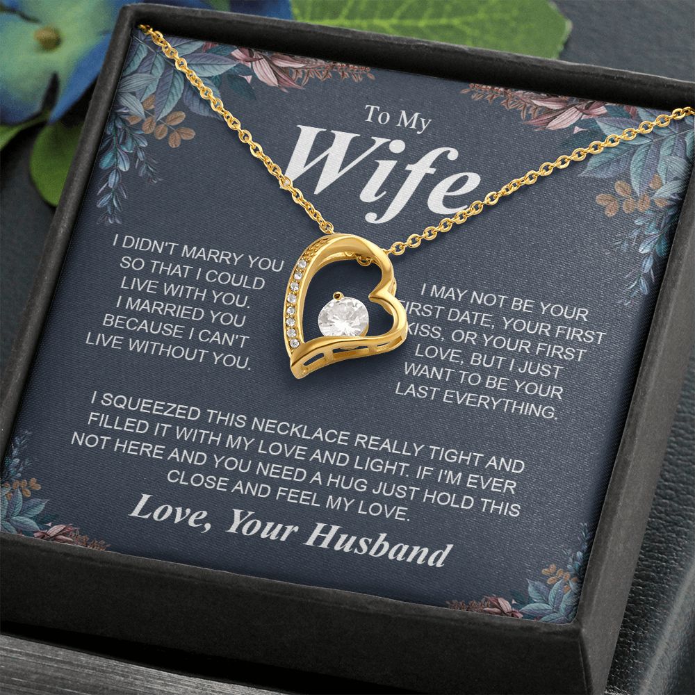 Valentine Gifts To My Soulmate Necklace Gifts for Wife from Husband, Soulmate Anniversary Gifts, Gift for Soulmate Necklace Message Card and Necklace Gift Box Gift Box Styles on Birthday, Wedding, Anniversary, Valentine Forever Love
