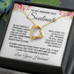 Soulmate Necklace Gifts from Husband, Wedding Anniversary Gifts for Wife from Husband, Wife Valentine Gifts from Husband, To My Wife Necklace Message Card and Necklace Gifts Box Gift Box Styles on Birthday, Wedding, Anniversary, Valentine Forever Love