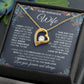 to My Wife Necklace from Husband, Necklaces for Wife from Husband, to My Soulmate Necklace for Women, Soulmate Jewelry for Wife Anniversary Jewelry Gifts for Wife Valentine Gifts from Husband Forever Love