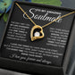 to My Soulmate Necklace, Soulmate Jewelry for Women, Wife Gifts from Husband , Necklace for Wife Soulmate Gifts Future Wife Necklace Message Card and Gift Box Styles on Birthday, Wedding, Anniversary, Valentine Forever Love