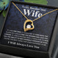 Gifts For Wife Birthday Gifts From Husband Necklace Valentines Day, Necklace for Future Soulmate, Wedding Valentine Jewelry for Wife Necklace Gifts from Husband - Soulmate Gift Necklace with Message Card and Gift Box Forever Love