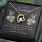 To My Soulmate Necklace for her Jewelry For Her Couples Gifts Necklaces For Soul Mate Christmas Jewelry, Forever & Always, Love Knot Meaningful Necklace Message Card and Gift Box Styles on Birthday, Christmas, Anniversary Forever Love