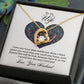 To My Wife Every Passing Second Gift Wife From Husband, Jewelry For Women, Jewelry For Wife, Love Knot Meaningful Necklace Message Card and Gift Box Styles on Birthday, Christmas, Anniversary Forever Love