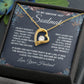 Soulmate Necklace Gifts from Husband, Anniversary Gifts for Wife from Husband, Wife Valentine Gifts from Husband, To My Wife Necklace Message Card and Necklace Gifts Box Gift Box Styles on Birthday, Wedding, Anniversary, Valentine Forever Love