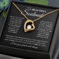 to My Beautiful Soulmate Necklace Future Wife Gifts, Promise Necklace For Her, Fiance Gifts For Her, Wedding Valentine Gifts For Future Wife With Message Card Box LED, Soulmate Necklace For Women, To My Wife Necklace Forever Love