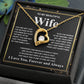 Gifts For Wife Birthday Gifts From Husband Necklace Valentines Days, Necklace for Future Soulmate, Valentine Wedding Jewelry for Wife Necklace Gifts from Husband - Soulmate Gift Necklace with Message Card and Gift Box Forever Love
