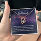 Couples Gifts, Gorgeous Girlfriend Necklace Gifts From Husband, Wedding Anniversary Jewelry For Wife From Husband, Wife Birthday From Husband, To My Soulmate Message Card and Gift Box styles On Birthday, Christmas, Anniversary  Forever Love