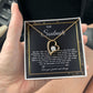 To My Soulmate Necklace, Necklaces For Wife from Husband, Soulmate Necklace to My Beautiful Wife, Necklace For Soulmate with Message Card and Necklace Gift Box Gift Box Styles on Birthday, Christmas, Wedding, Anniversary, Valentine Forever Love