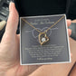 To My Smokin Hot Soulmate Necklace, Love Necklace for Girlfriend, Soulmate Jewelry, Soulmate Necklace, Future Wife Gift, Necklace for Wife from Husband Necklace Message Card and Gift Box Styles on Birthday, Christmas, Wedding, Anniversary Forever Love