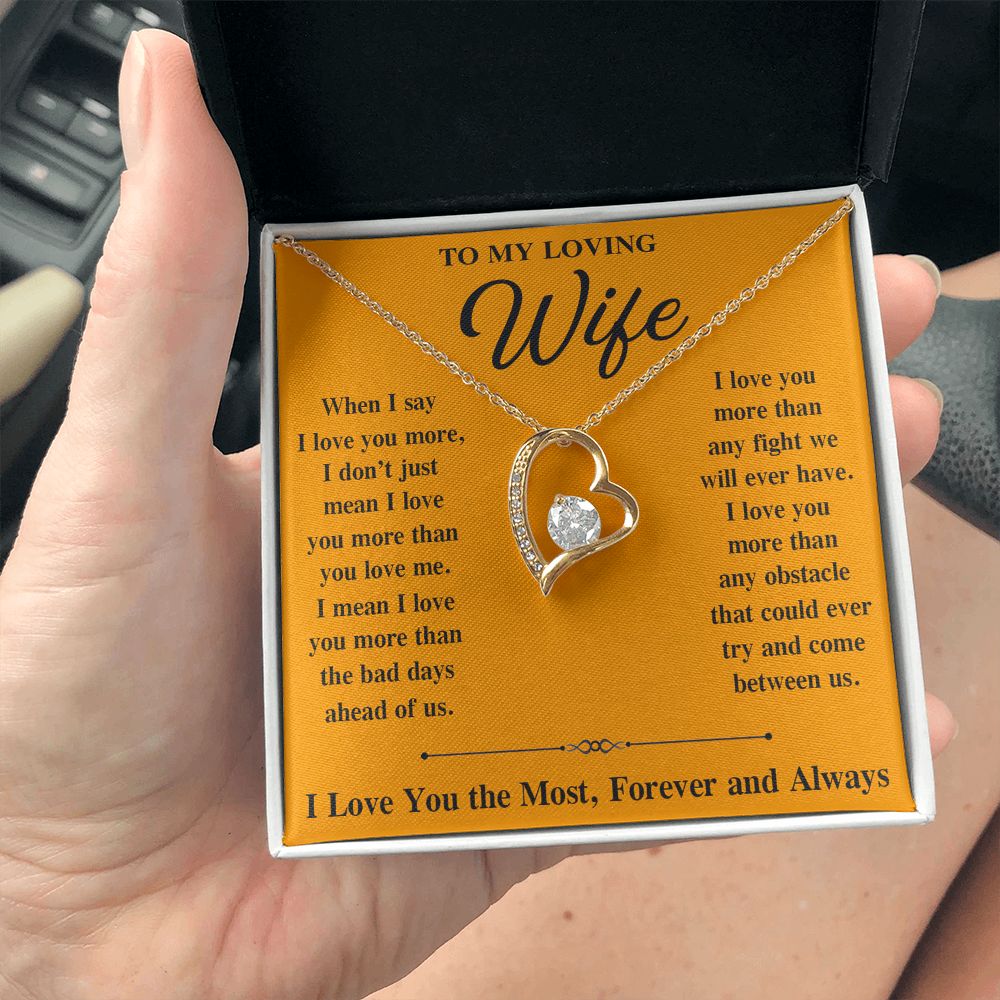 Soulmate Necklace For Women, To My Soulmate, Soulmate Gifts For Her, Future Wife Necklace, Necklaces For Girlfriend, To My Wife Necklace, Wife Necklace From Husband Necklace Message Card and Gift Box Styles on Birthday, Christmas, Valentine Forever Love