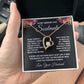 Soulmate Necklace Gifts from Husband, Wedding Gifts for Wife from Husband, Wife Birthday Gifts from Husband, To My Wife Necklace Message Card and Necklace Gifts Box Gift Box Styles on Birthday, Wedding, Anniversary, Valentine Forever Love
