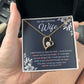 Soulmate Necklace For Women, To My Future Soulmate, Soulmate Gifts For Her, Future Wife Necklace, Necklaces For Girlfriend, To My Wife Necklace, Wife Necklace From Husband Necklace Message Card and Gift Box Styles on Birthday, Christmas, Valentine Forever