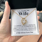 Gifts For Wife Birthday Gifts From Husband Necklace Valentines Day, Necklace for Future Soulmate, Wedding Anniversary Jewelry for Wife Necklace Gifts from Husband - Soulmate Gift Necklace with Message Card and Gift Box Forever Love