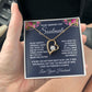 Soulmate Necklace Gifts from Husband, Wedding Anniversary Gifts for Wife from Husband, Wife Birthday Gifts from Husband, To My Wife Necklace Message Card and Necklace Gifts Box Gift Box Styles on Birthday, Wedding, Anniversary, Valentine Forever Love