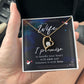 Birthday For Wife, Love Necklace Gifts For Wife From Husband, To My Soulmate Necklace For Women, To My Wife Necklace Wedding Anniversary, I Love You, Love Knot Meaningful Necklace Message Card and Gift Box Styles on Birthday, Christmas, Anniversary Foreve