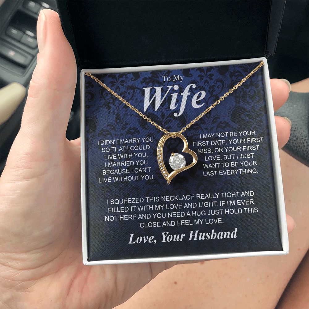 To My Soulmate Necklace Gifts for Wife from Husband, Soulmate Valentine Gifts, Gift for Soulmate Necklace Message Card and Necklace Gift Box Gift Box Styles on Birthday, Wedding, Anniversary, Valentine Forever Love