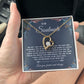 To My Soulmate Necklace Gift, Necklaces For Wife from Husband, Soulmate Necklace to My Beautiful Soulamte, Necklace For Soulmate with Message Card and Necklace Gift Box Gift Box Styles on Birthday, Christmas, Wedding, Anniversary, Valentine Forever Love