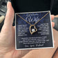 Wife Necklace Gifts From Husband, For Wife From Husband, Soulmate Valentine Gifts From Husband, Necklaces For Wife From Husband To My Wife Necklace Message Card and Necklace Gift Box Gift Box Styles on Birthday, Wedding, Anniversary, Valentine Forever Lov