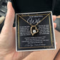 To My Beautiful Wife Necklace, Soulmate Jewelry For Women, Wife Necklace From Husband, Soulmate Gifts For Her, To My Future Soulmate Necklace Message Card and Necklace Gifts Box Gift Box Styles on Birthday, Wedding, Anniversary, Valentine Forever Love