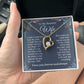 To My Beautiful Soulmate Necklace Gift For Her, Wife Gifts From Husband, Valentine Gifts For Wife From Husband To My Wife Necklace Message Card and Necklace Gift Box Gift Box Styles on Birthday, Wedding, Anniversary, Valentine Forever Love