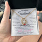 My Beautiful Soulmate Necklace Future Wife Gifts, Promise Necklace For Her, Fiance Gifts For Her, Valentine Birthday Gifts For Future Wife With Message Card Box LED, Soulmate Necklace For Women, To My Wife Necklace Forever Love