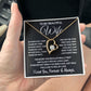 To My Beautiful Wife Necklace, Soulmate Jewelry For Women, Wife Necklace From Husband, Soulmate Valentine Gifts Necklace For Wife, Soulmate Gifts For Her, To My Future Wife Necklace Soulmate Forever Love