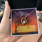 Birthday For Wife, Love Necklace Gifts For Wife From Husband, To My Soulmate Necklace For Women, To My Wife Necklace Wedding Anniversary, Love Knot Meaningful Necklace Message Card and Gift Box Styles on Birthday, Christmas, Anniversary Forever Love
