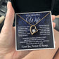 To My Beautiful Wife Necklace, Soulmate Jewelry For Women, Wife Necklace From Husband, Soulmate Anniversary Gifts Necklace For Wife, Soulmate Gifts For Her, To My Future Wife Necklace Soulmate Forever Love