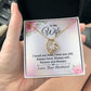 To My Wife Necklace, Wife Necklace, Wife Gift, WIfe Gift From Husband, Happy Anniversary, Meaningful Necklace Message Card and Gift Box Styles on Birthday, Christmas, Anniversary Forever Love