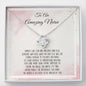 Nurse Angel Wing Necklace Gift- Nurse Appreciation, Nurse Graduation, Nurse Week Jewelry, Quote, Practitioner, Retirement, Angel, Wing, Meaningful Necklace Message Card and Gift Box Styles on Birthday, Christmas, Anniversary 2 Love Knot