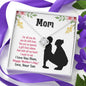 To My Mom Necklace, Dear Mom, Mother's Day Necklace, Gift for Mom from Son, Amazing Mom, Perfect Mom, Happy Mother's Day Gifts, Love Knot Necklace Message Card and Gift Box Styles on Birthday, Christmas, Anniversary  Love Knot